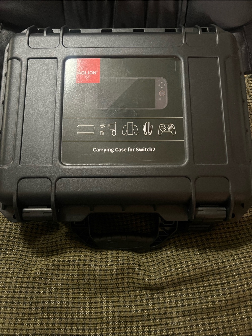 Aolion Carrying Case for Switch 2 - Black